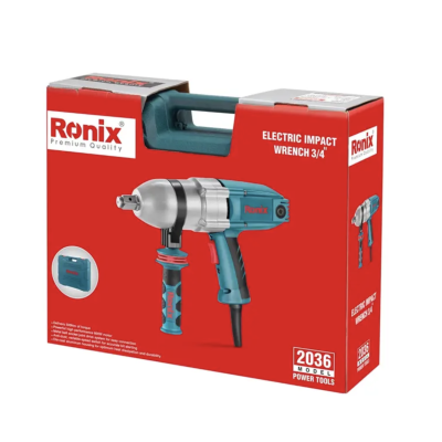 ელექტრო დარტყმითი ქანჩსახრახნი Ronix-2036 600w 500Nm