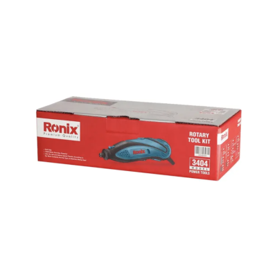 მინი ბორმანქანა Ronix-3404 135W, 10000-32000RPM ნაკრები