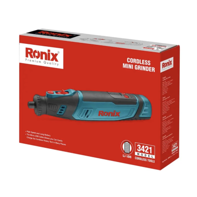 მინი ბორმანქანის ნაკრები Ronix-3421 3.2mm, 5000-30000RPM