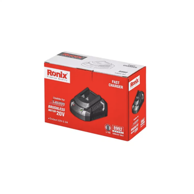 სწრაფი დამტენი Ronix-8993, 22V, 4.5A