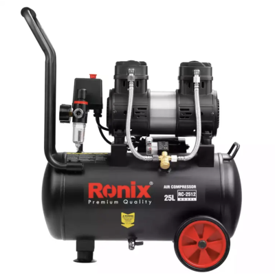 ჰაერის ჩუმი კომპრესორი Ronix RC-2512, 25ლ, 8 ბარი, 1.8HP ჰაერის ჩუმი კომპრესორი Ronix RC-2512, 25ლ, 8 ბარი, 1.8HP
