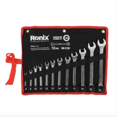 კომბინირებული ქანჩის გასაღებების ნაკრები Ronix RH-2102 12 ცალი