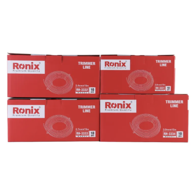 ბალახის სათიბი მანქანის კოჭა Ronix RH-3333, 2.7 მმ x 15 მ ბალახის სათიბი მანქანის კოჭა Ronix RH-3333, 2.7 მმ x 15 მ