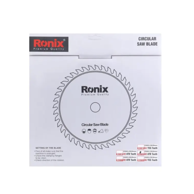 ცირკულარული ხერხის დისკი ATB 64T Ronix RH-5106, 200მმ