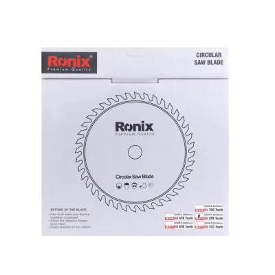 ცირკულარული ხერხის დისკი ATB 60T Ronix RH-5110, 250მმ