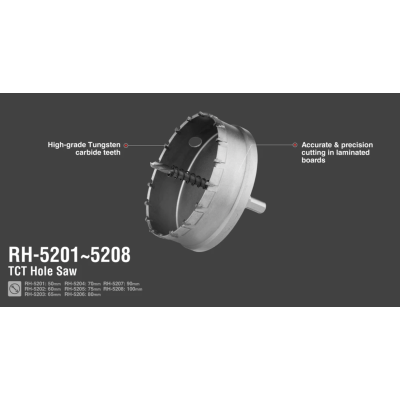 საბურღი გვირგვინი Ronix RH-5201, 50 მმ