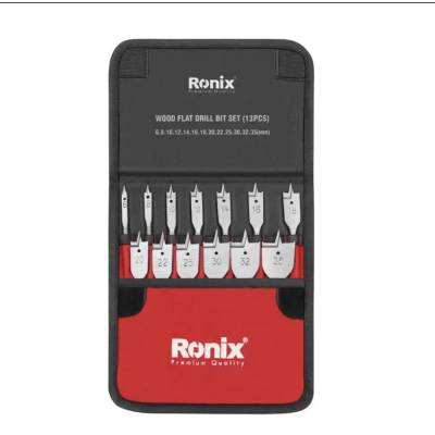 ხის ბურღების ნაკრები Ronix RH-5300, 13ც.