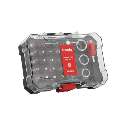 ბიტების და თავაკების ნაკრები Ronix RH-5451, 28ც