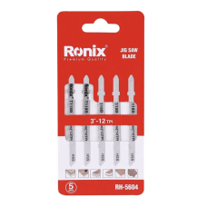 ბეწვა ხერხის პირები Ronix RH-5604, T118B, 5ც