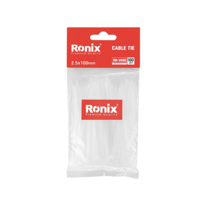 პლასტმასის ხამუთები Ronix RH-9990 2.5×100 მმ 100ც