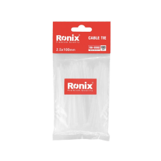 პლასტმასის ხამუთები Ronix RH-9993, 3.6x250 მმ 100ც