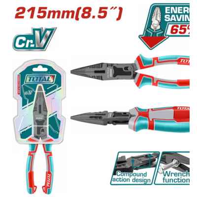 გრძელცხვირა ბრტყელტუჩა TOTAL THTC520806 (215 MM)