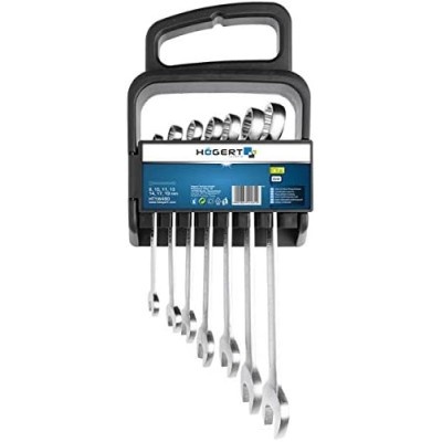 HT1W419 ქანჩგასაღები ორმხრივი Combination spanner, CrV steel, 19 mm, DIN 3113 Hoegert HT1W419 ქანჩგასაღები ორმხრივი Combination spanner, CrV steel, 19 mm, DIN 3113 Hoegert