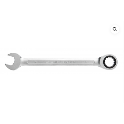 HT1R013 ქანჩგასაღები ორმხრივი ხრუტუნა Combination ratchet spanner, CrV steel, 13 mm, 72T Hoegert