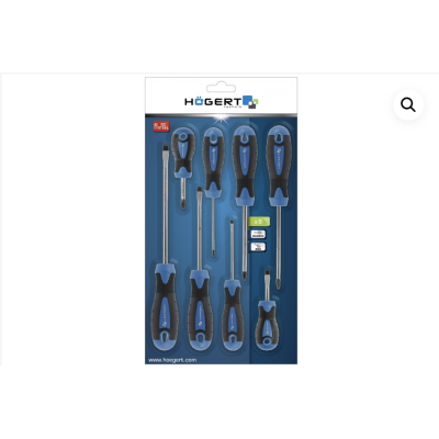 HT1S096 სახრახნისების ნაკრები 8 ც Screwdrivers set 8 pcs. S2