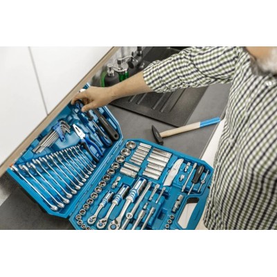 HT1R439 იარაღების ნაკრები Tool set 131 pcs Hoegert