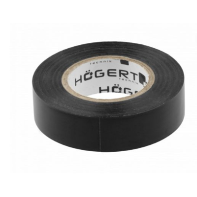 HT1P281 ლენტი საიზოლაციო შავი Insulation tape 0.13 mm x 19 mm x 20 m, black Hoegert