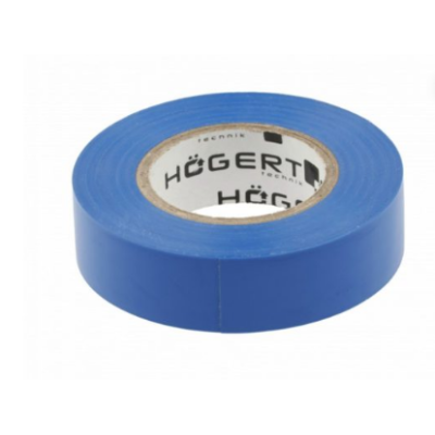 HT1P283 ლენტი საიზოლაციო ლურჯი Insulation tape 0.13 mm x 19 mm x 20 m, blue HÖGERT