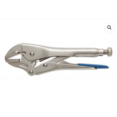 HT1P382 ბრტყელტუჩა ჩამკეტი, სწორი კბილებით Locking pliers with straight jaws