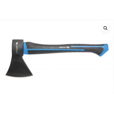 HT3B070 ცული მინა-ბოჭკოვანო ტარით 600 გრ Axe 600 g with fibreglass handle HÖGERT