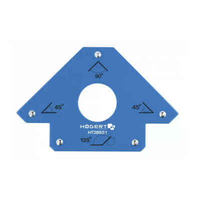 HT3B651 მაგნიტური შედუღების კუთხე 22.5kg 155x102x18mm 45,90,135° HÖGERT