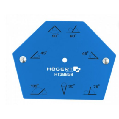 HT3B656 მაგნიტური შედუღების კუთხე 30°,45°,60°,75°,90° and 135°; 11.5 kg,22.5 kg,34 kg HÖGERT