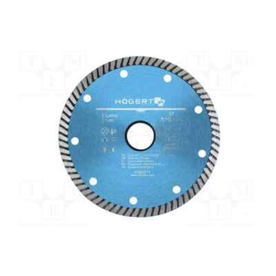 HT6D712 დისკი საჭრელი ქვის Diamond blade 125 mm, super thin