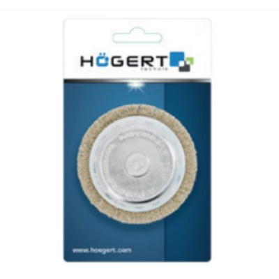 HT7D712 სახეხი დისკი 100 mm, brass wire 0.3 mm Hogert