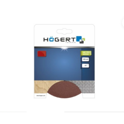 HT8D100 დისკი აბრაზიული 5 ცალი G36 Abrasive disc 5pcs 125MM G36 5pcs HÖGERT