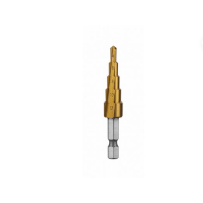 HT6D321 ბიჯობრივი სახვრეტი 4-12 მმ Step drill 4-12 mm HÖGERT