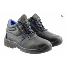 HT5K516-46 სამუშაო ფეხსაცმელი მაღალი ყელით 46 ზომა შავი/ლურჯი Ankle boots, SRC, S3, size 46