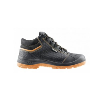 HT5K571-46 სამუშაო ფეხსაცმელი BERKEL 46 ზომა BERKEL S1P SRC safety shoes, black/orange, 46