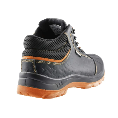 HT5K571-46 სამუშაო ფეხსაცმელი BERKEL 46 ზომა BERKEL S1P SRC safety shoes, black/orange, 46