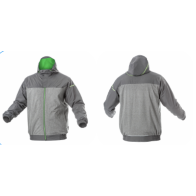 HT5K249-XL საწვიმარი ჟაკეტი HEINER rain jacket dark grey/green XL (54)