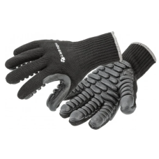 HT5K765-10 დამცავი ხელთათმანი 10 ზომა BROL PU-coated anti-vibration protective gloves black 10