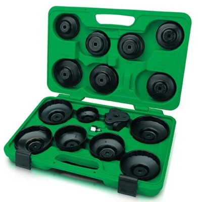 ზეთის ფილტრის მოსახსნელი თავაკების ნაკრები TOPTUL JGAI1601 (16 ცალი)