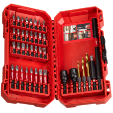თავაკების ნაკრები MILWAUKEE 4932492004 SHOCKWAVE IMPACT DUTY DRILL & BIT SET (40 PCS)