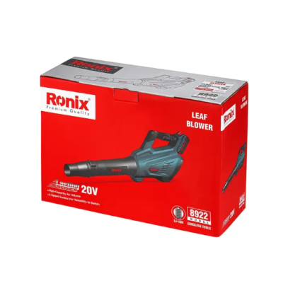 უსადენო ფოთლების დამბერი Ronix 8922, 20V (ელემენტის გარეშე)