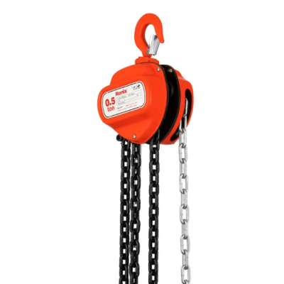 ხელის ჯაჭვური ამწე (ტალი) RONIX RH-4101, 0.5 ტონა