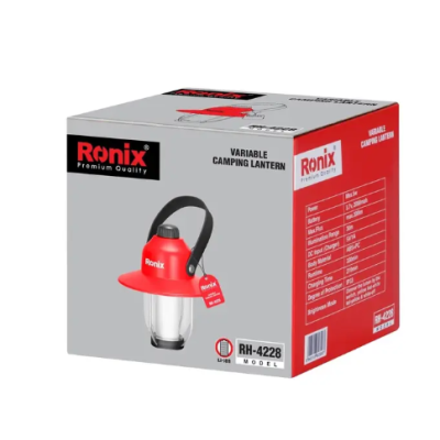 კემპინგის სანათი Ronix RH-4228, 300Lm