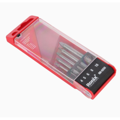 შუშის და ფილის ბურღების ნაკრები Ronix RH-5350 5ც