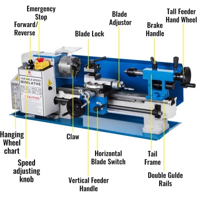 რკინის საჩარხი დანადგარი LD945 (700 W)