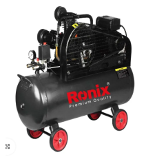 ჰაერის კომპრესორი Ronix RC-0200, 200ლ 2200w 2 ცილინდრი