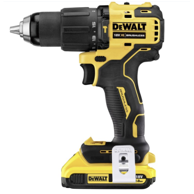 DEWALT სჭვალსახრახნი ბატარეას უნახშირო 18V-DCD709D2T-QW