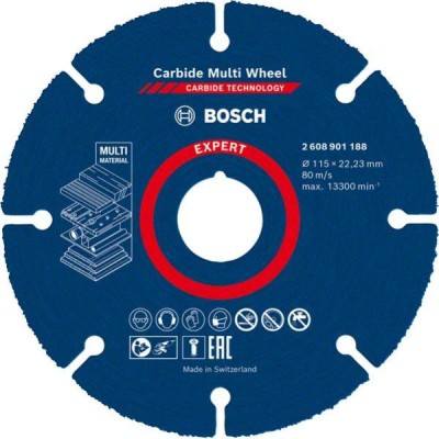 BOSCH- ექსპერტი კარბიდის მრავალ ბორბლიანი საჭრელი დისკი