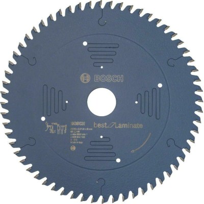 BOSCH 2608642133 წრიული ხერხის დანა საუკეთესო ლამინატისთვის, 216 x 30 x 2.5 მმ, 60 ტ