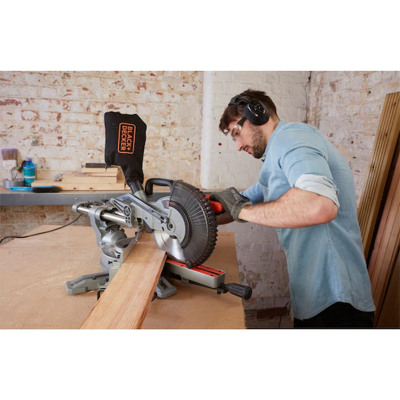 ხის საჭრელი ტორსული ხერხი BLACK & DECKER BES710-QS (2100 W, 254 MM)