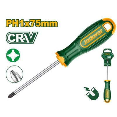 JADEVER სახრახნისი CRV PH1x75 მმ JDSD2213