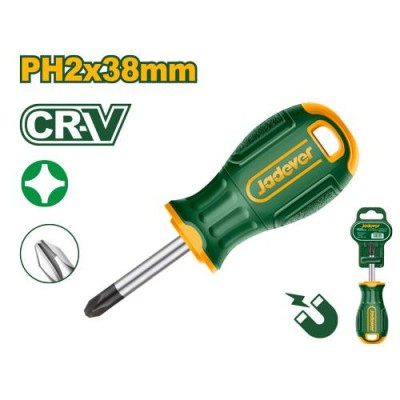 JADEVER სახრახნისი CRV PH2x38 მმ JDSD2221
