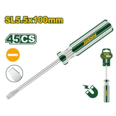 JADEVER სახრახნისი ბრტყელი პირით  45cs JDSD5954